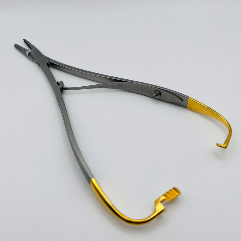 Needle Holder, Mathieu, with carbide inserts 14cm DISCONTINUED