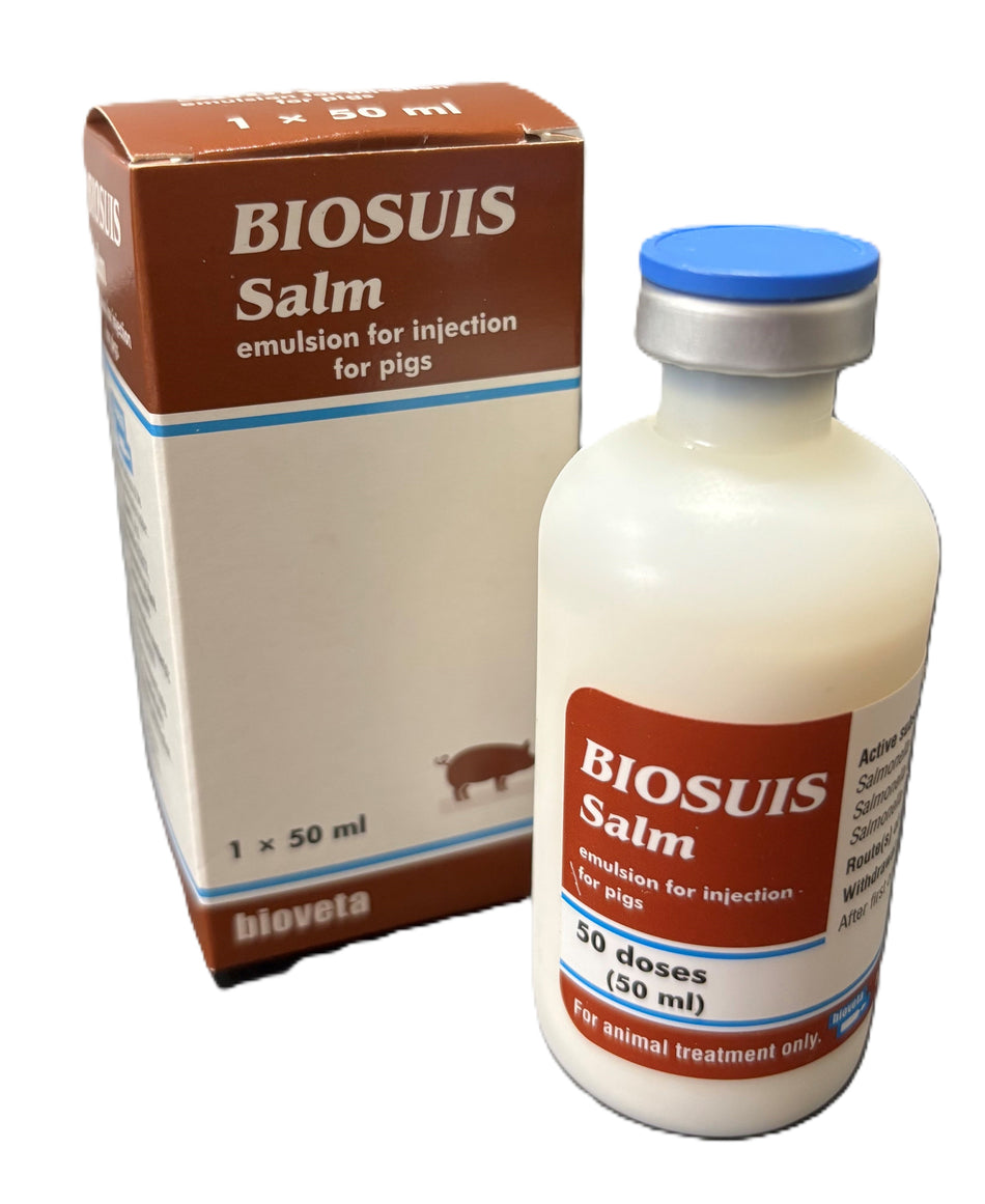 BIOSUIS Salm Emulsion for Injection for pigs (+2-+8) 50ml