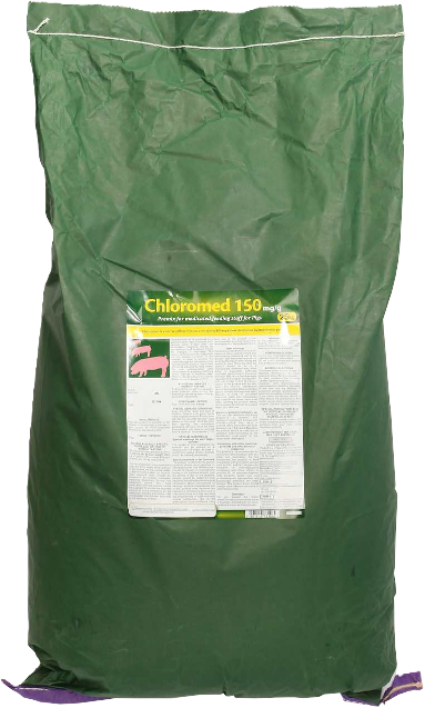 Chloromed 150mg/g Premix for Pigs 25Kg