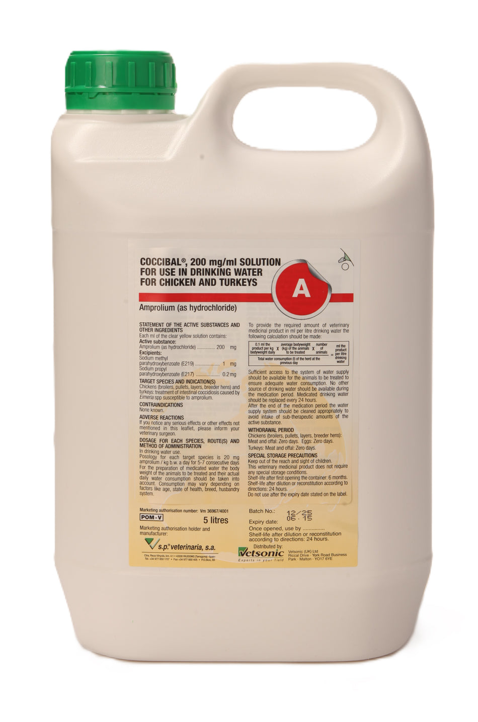 Coccibal 400mg/ml 5L