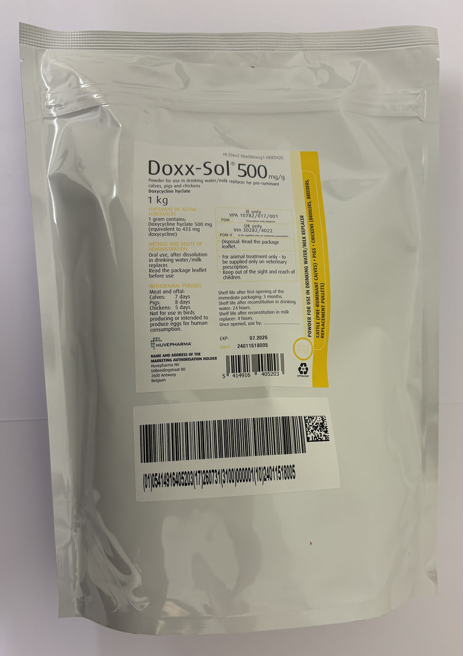 Doxx-Sol 500mg/g 1Kg