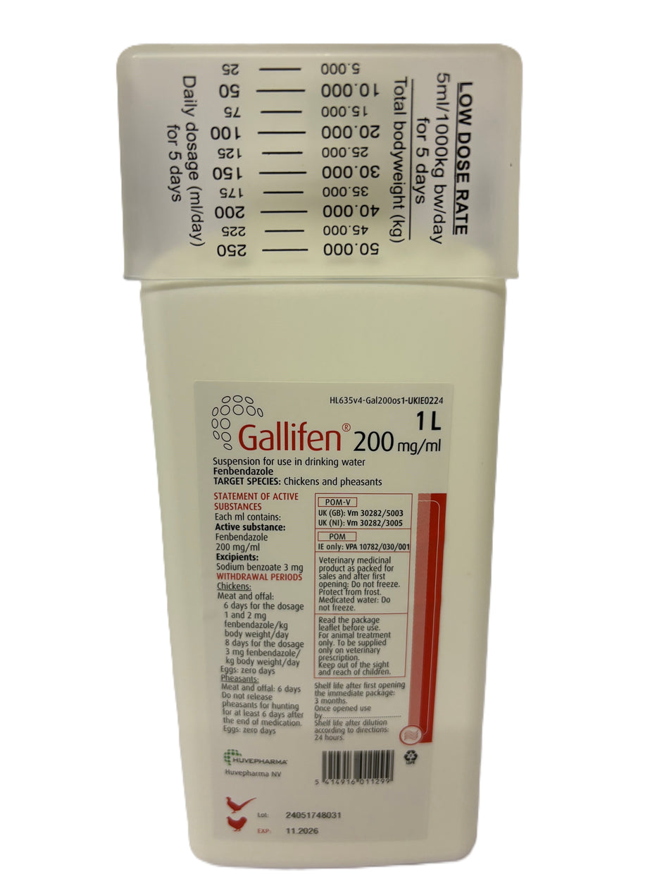 Gallifen 200 mg/ml Suspension 1L
