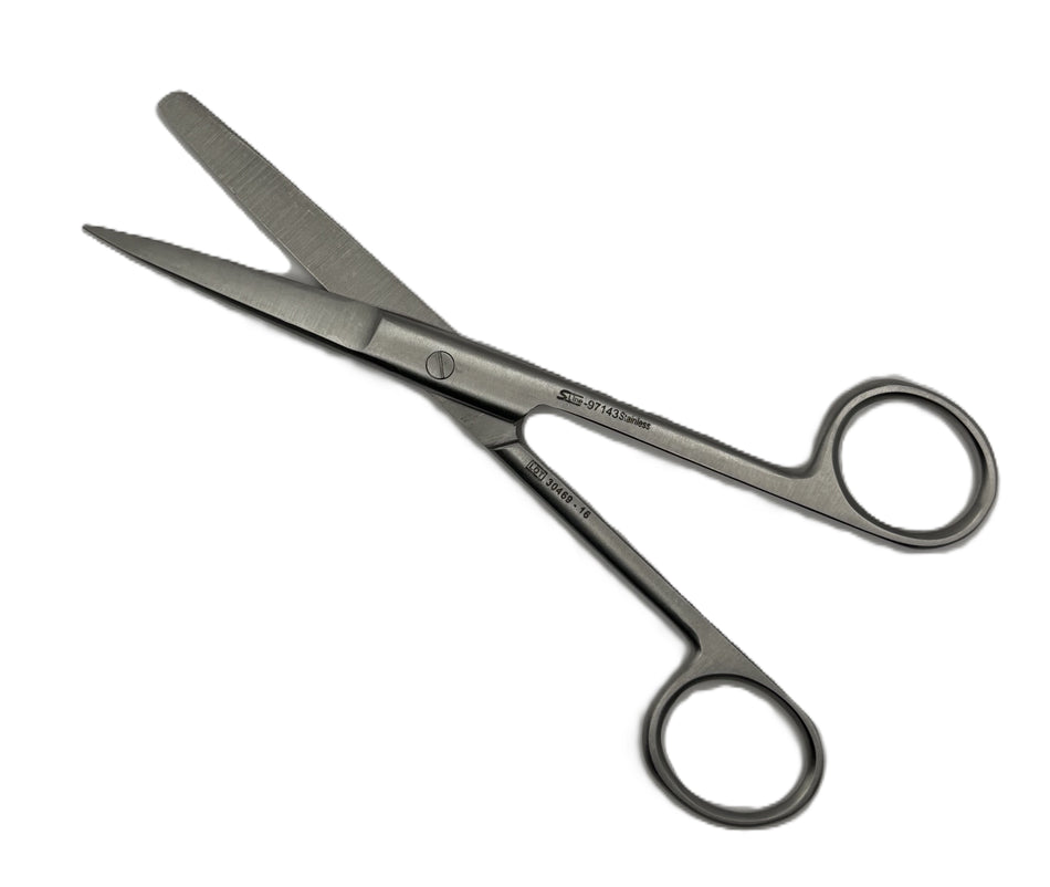 Surgical scissors, straight, pointed-pointed 13cm (S Line)