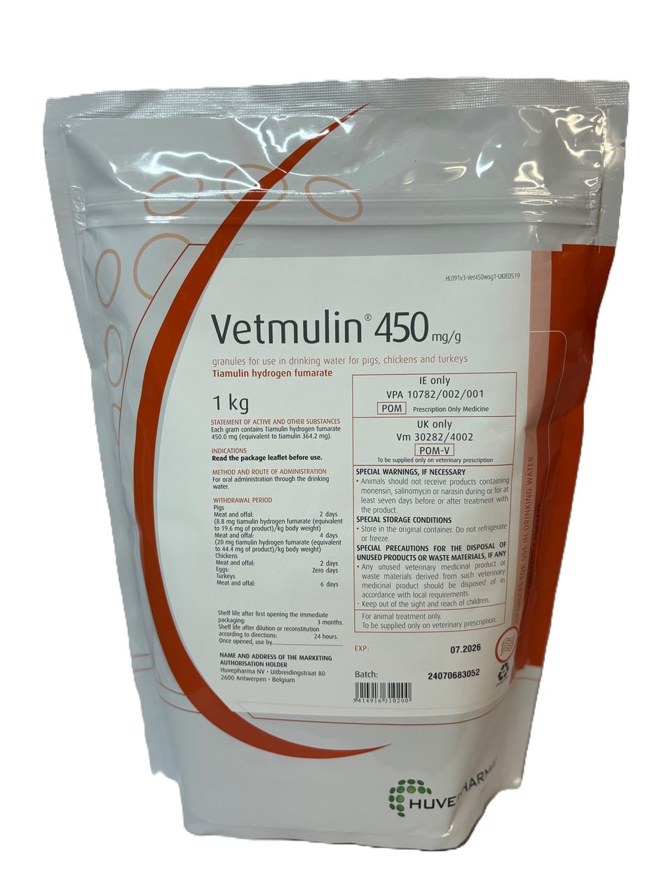 Vetmulin 450mg/g 1kg